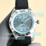 Swiss Copy Breitling Chronomat Automatic GMT 40 Rubber Strap Ice Blue Watch 